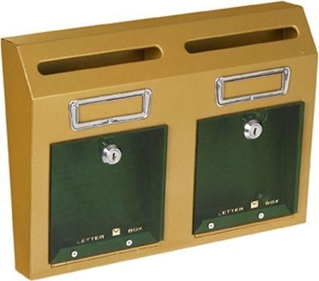 Γραμματοκιβώτιο Viometal LTD 2527503 Πολυκατοικίας Μεταλλικό Πράσινο