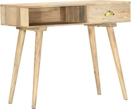 Κονσόλα Έπιπλο vidaXL από Μασίφ Ξύλο Ξύλο Μάνγκο 90x45x75cm Καφέ