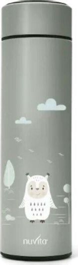 Βρεφικό Θερμός Υγρών Nuvita Sage Green 500ml Inox
