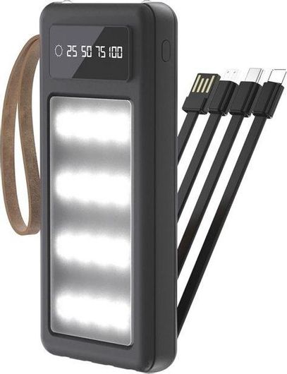 Power Bank PZX C162 50000mAh με 2 Θύρες USB-A Μαύρο