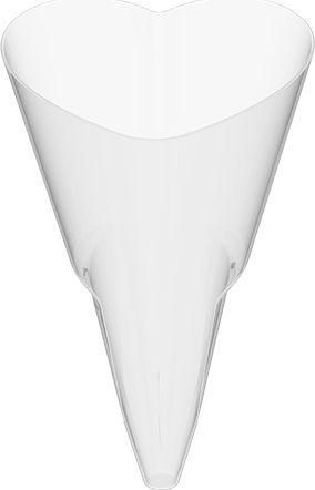 Σκεύη Goldplast Πλαστικά με Χωρητικότητα 40ml Λευκό Σετ 120τμχ