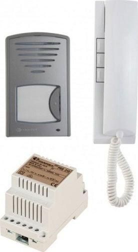 Θυροτηλέφωνο Farfisa KIT 1CKS με Μπουτονιέρα & Ακουστικό Σετ 2τμχ