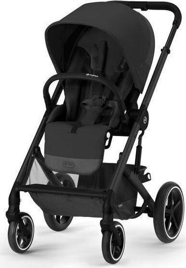 Καρότσι Μωρού Cybex Balios S Lux Aton B2 Moon Black 91x60x110cm Μαύρο