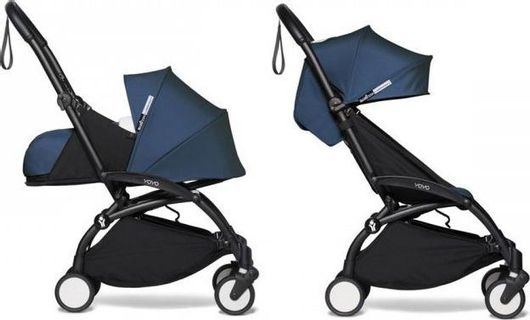 Πολυκαρότσι Babyzen YOYO² Air France Blue 2 σε 1 52x44x18cm Μπλε