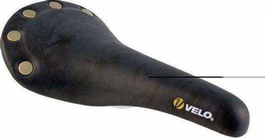 Σέλα Ποδηλάτου Velo 1221 Vintage Plush Μαύρο