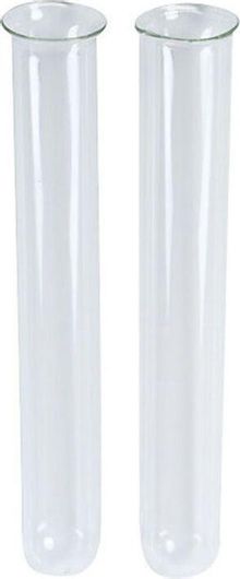Γυάλινοι Σωλήνες Χημείας Σετ 2τμχ 29cm