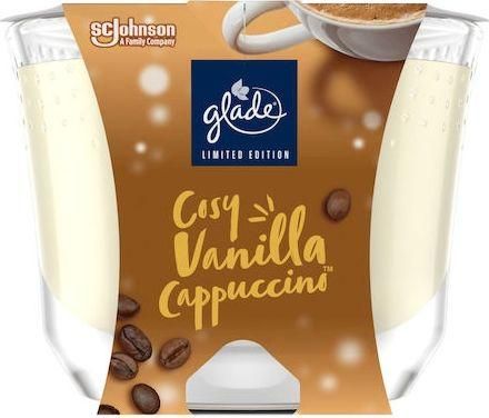 Αρωματικό Κερί Glade σε Βάζο Large Cozy Vanilla Cappuccino