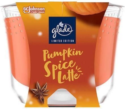 Αρωματικό Κερί Glade σε Βάζο 570gr Pumpkin Spice Latte