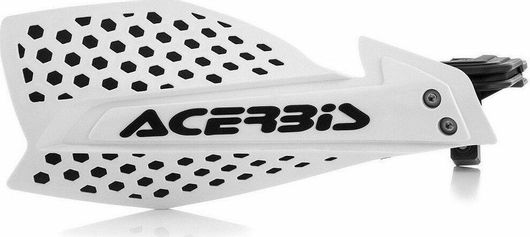 Χούφτες Μοτοσυκλέτας Acerbis X / Ultimate 22115.237 Σετ 2τμχ Άσπρο / Μαύρο