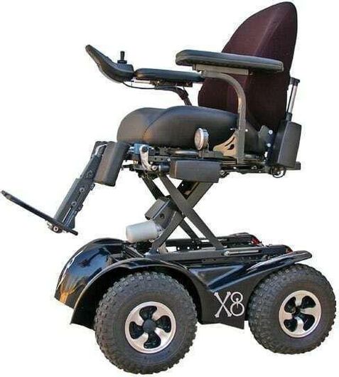 Αναπηρικό Αμαξίδιο Magic Mobility Extreme X8 Ηλεκτοκίνητο 46cm Μαύρο