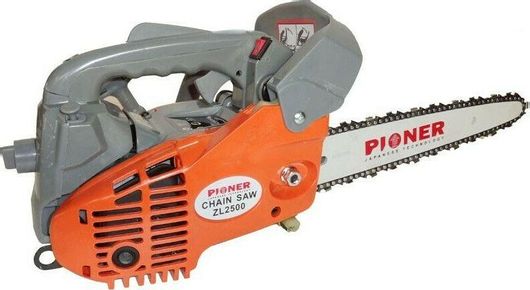 Pioner ZL2500 με Καρμπυρατέρ Walbro Αλυσοπρίονο Βενζίνης 3kg με Λάμα Carving 25.4cm