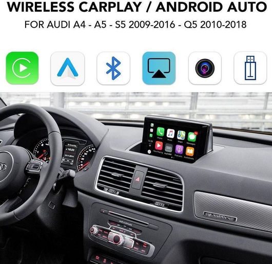 Ηχοσύστημα Αυτοκινήτου Digital IQ για Audi A4 2006-2016 Bluetooth / USB / AUX / WiFi / GPS / Apple-Carplay / Android-Auto
