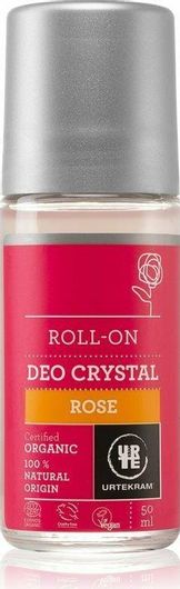 Urtekram Deo Crystal Rose Roll-On Organic 50ml