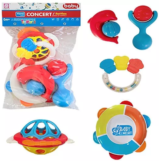 Κουδουνίστρες ToyMarkt 941110 Σετ 5τμχ