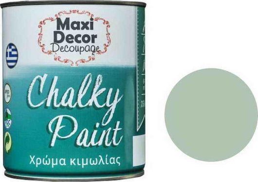 Χρώμα Κιμωλίας Maxi Decor Chalky Paint 512 Φυστικί Πράσινο 750ml