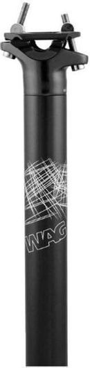 Ντίζα Σέλας Ποδηλάτου Wag Alloy 6061 31.6x350mm Μαύρο