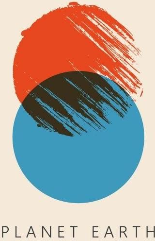Αφίσα Πλανήτης Γη 15x20cm