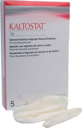 Convatec Αποστειρωμένα Επιθέματα Kaltostat 5τμχ