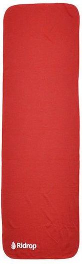 Πετσέτα Γυμναστηρίου Ridrop Ψύξης 100x30cm Κόκκινο