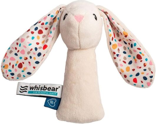 Κουδουνίστρα Whisbear Bunny Cream για 0+ Μηνών