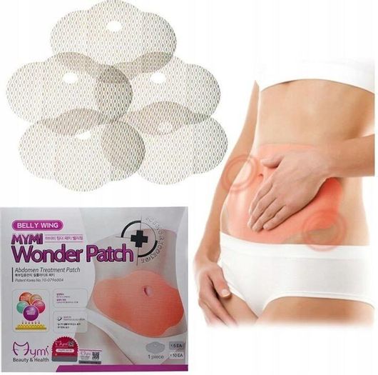 Επιθέματα Wonder Patch για Αδυνάτισμα Κοιλιάς Σετ 5τμχ