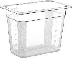 Σκεύος Gastronorm Πολυκαρμπονικό GN1 / 4 με Βάθος 200mm GNP-14200