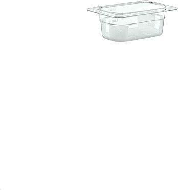 Σκεύος Gastronorm Πολυκαρμπονικό GN1 / 9 με Βάθος 65mm