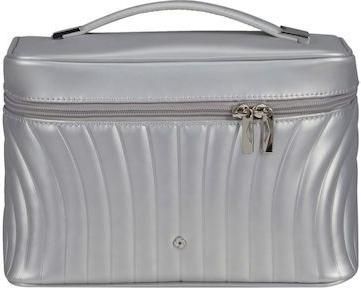 Νεσεσέρ Καλλυντικών Samsonite 142674-1627 C-Lite Γυναικείο Ασημί