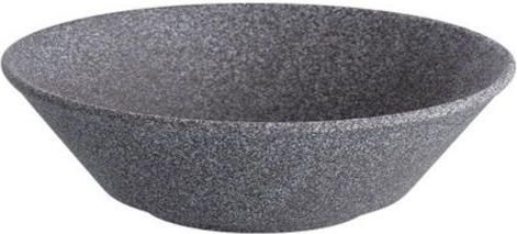 Σαλατιέρα Granit από Πορσελάνη Γκρι 20x20cm Σετ 6τμχ