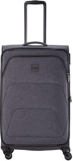 Βαλίτσα Ταξιδίου Travelite Μεσαία Υφασμάτινη με 4 Ρόδες Μπλε