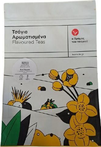 Μίγμα Βοτάνων Ο Δρόμος του Τσαγιού Κόκκινο Πλατεία 100gr
