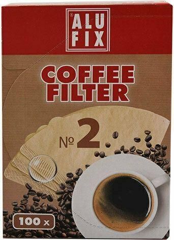 Φίλτρα Καφέ Alufix 100 No2 Χάρτινα