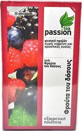 Τσάι Premium Tea Μαύρο Passion Φρούτα του Δάσους 20 Φακελάκια