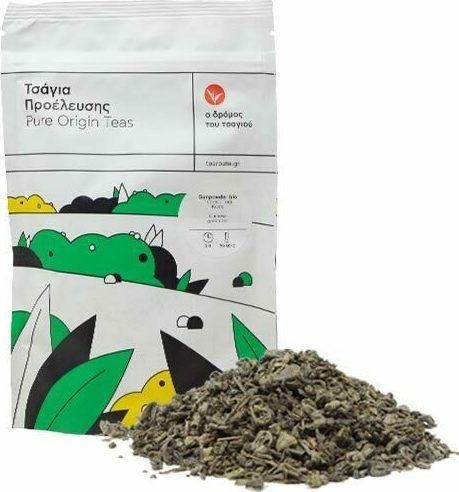 Πράσινο Τσάι Ο Δρόμος του Τσαγιού Βιολογικό Gunpowder 100gr