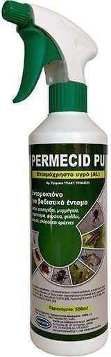 Εντομοκτόνο Spray Protecta Permecid PU 02.653 για Κοριούς 500ml