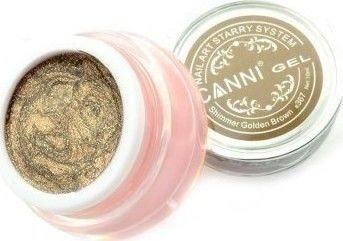 Gel Νυχιών Canni Mermaid Starry 367 Shimmer Golden 15ml 1τμχ