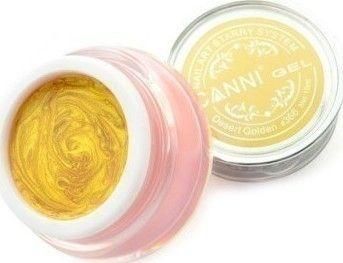 Gel Νυχιών Canni Mermaid Starry 366 Desert Golden 15ml 1τμχ