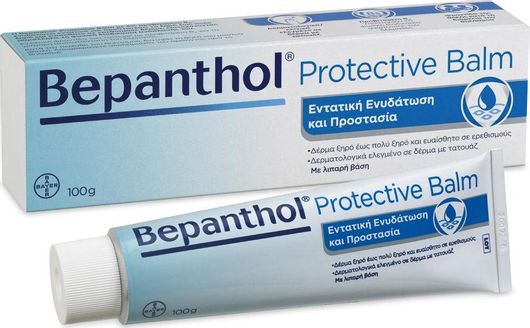 Bepanthol Protective Balm για Επούλωση, Εγκαύματα & Τατουάζ 100gr