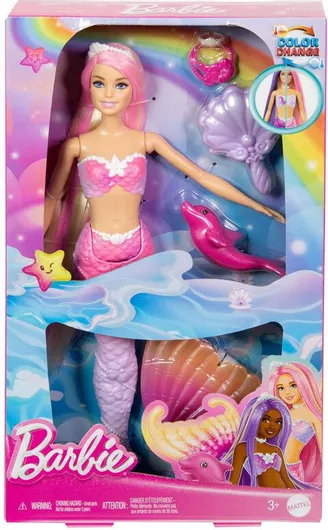 Κούκλα Barbie Mattel Μαγική Μεταμόρφωση για 3+ Ετών