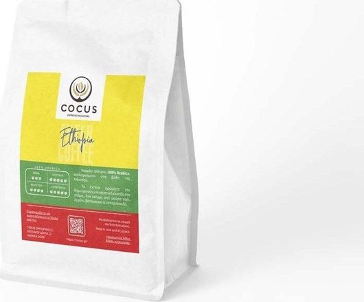 Καφές Φίλτρου Cocus Espresso Roasters Μονοποικιλιακός Ethiopia Αλεσμένος 250gr 