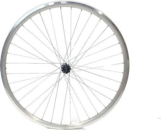 Τροχός Ποδηλάτου Gipiemme Εμπρόσθιος Double Rim 26" Ασημί