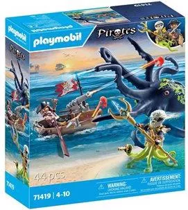 Playmobil Pirates Battle With The Giant Octopus για 4-10 ετών