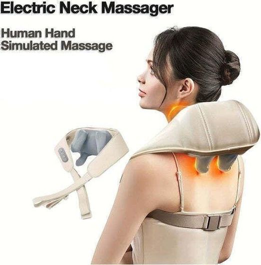 Συσκευή Μασάζ για τον Αυχένα με Υπέρυθρη Θερμότητα KL-23521-62