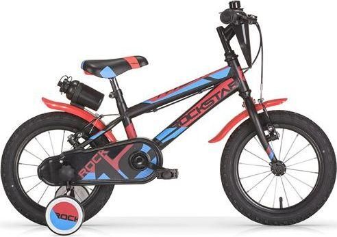 Παιδικό Ποδήλατο MBM Rockstar BMX 12" Μαύρο / Κόκκινο