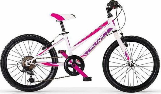 Παιδικό Ποδήλατο MBM District Mountain Bike 20" 6 Ταχυτήτων Λευκό / Φούξια