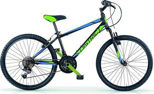 Παιδικό Ποδήλατο MBM District Mountain Bike 20" 6 Ταχυτήτων Μαύρο / Πράσινο