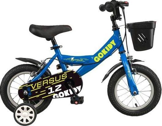 Παιδικό Ποδήλατο GoKidy Versus Πόλης 12" Μπλε / Κίτρινο