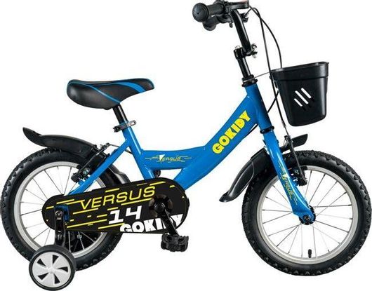 Παιδικό Ποδήλατο GoKidy Versus BMX 14" Μπλε / Κίτρινο