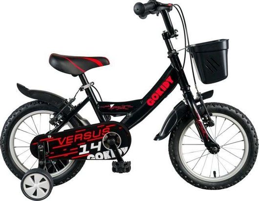 Παιδικό Ποδήλατο GoKidy Versus BMX 14" Μαύρο / Κόκκινο