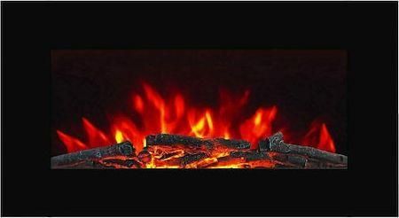 Ηλεκτρικό Τζάκι Hitense HSW-4K200F Limited Edition Επιτοίχιο 2000W 91x48cm Μαύρο